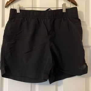 North Face Swim Trunks 5" Grey Medium Men's